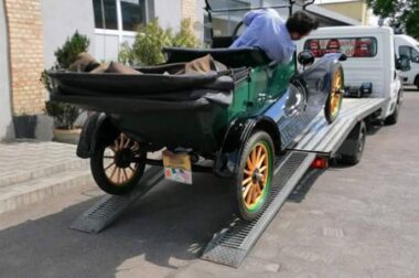 Oldtimer Veterán Autó Szállítás