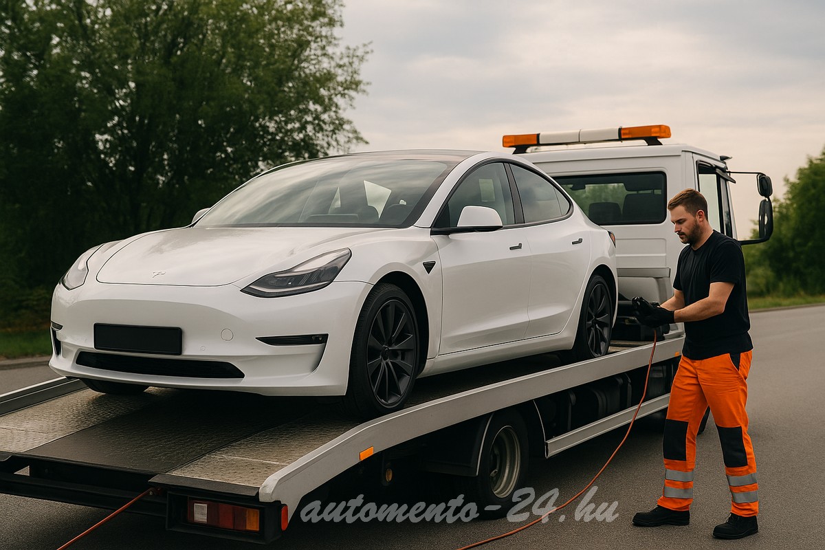 Elektromos és hibrid jármű mentés