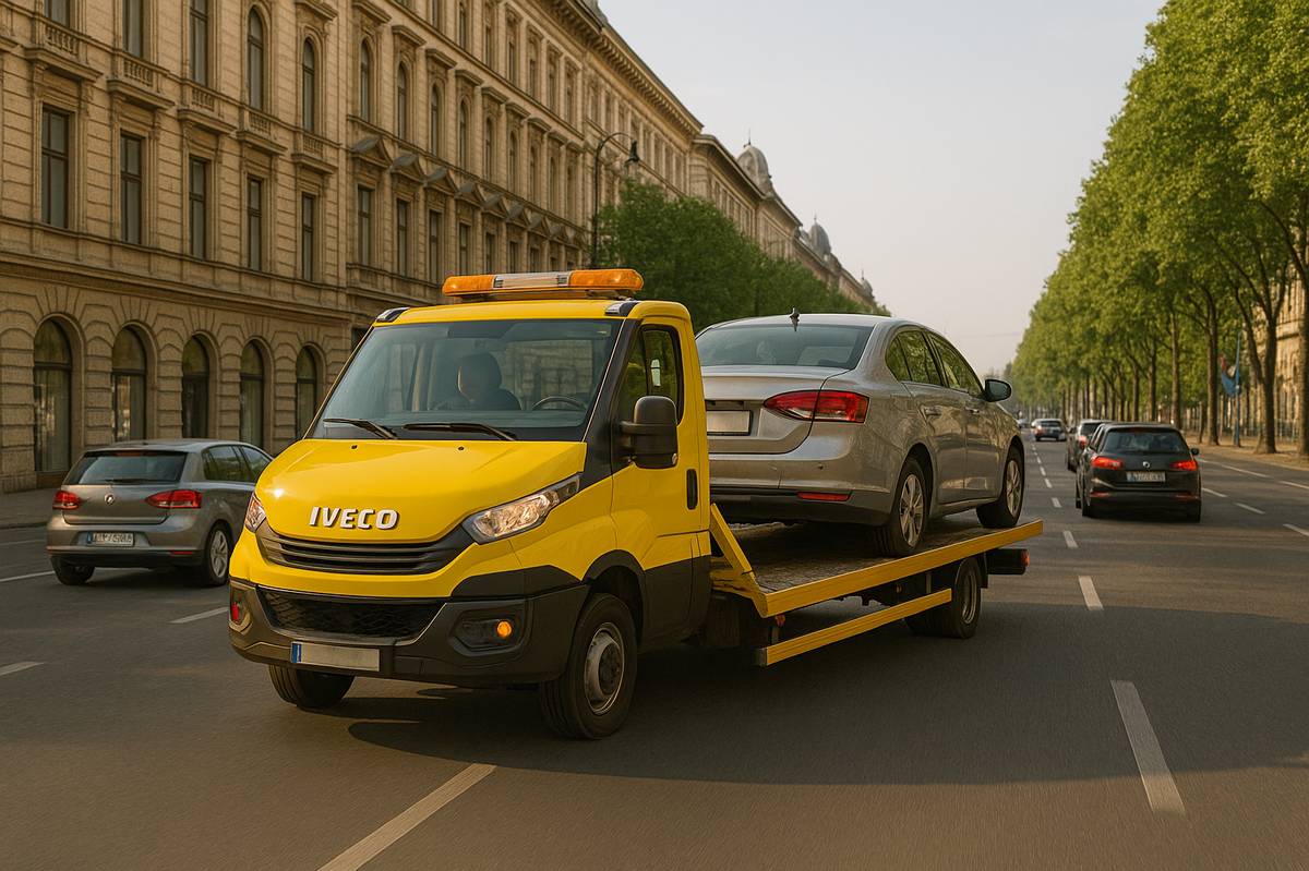 Autómentés Budapest teljes területén