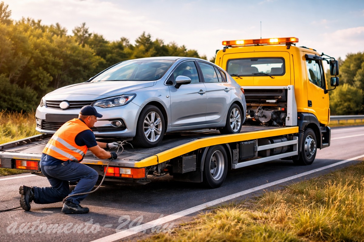 Hogyan dolgozik egy profi autómentő?