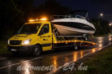 Csónak, motorcsónak szállítás