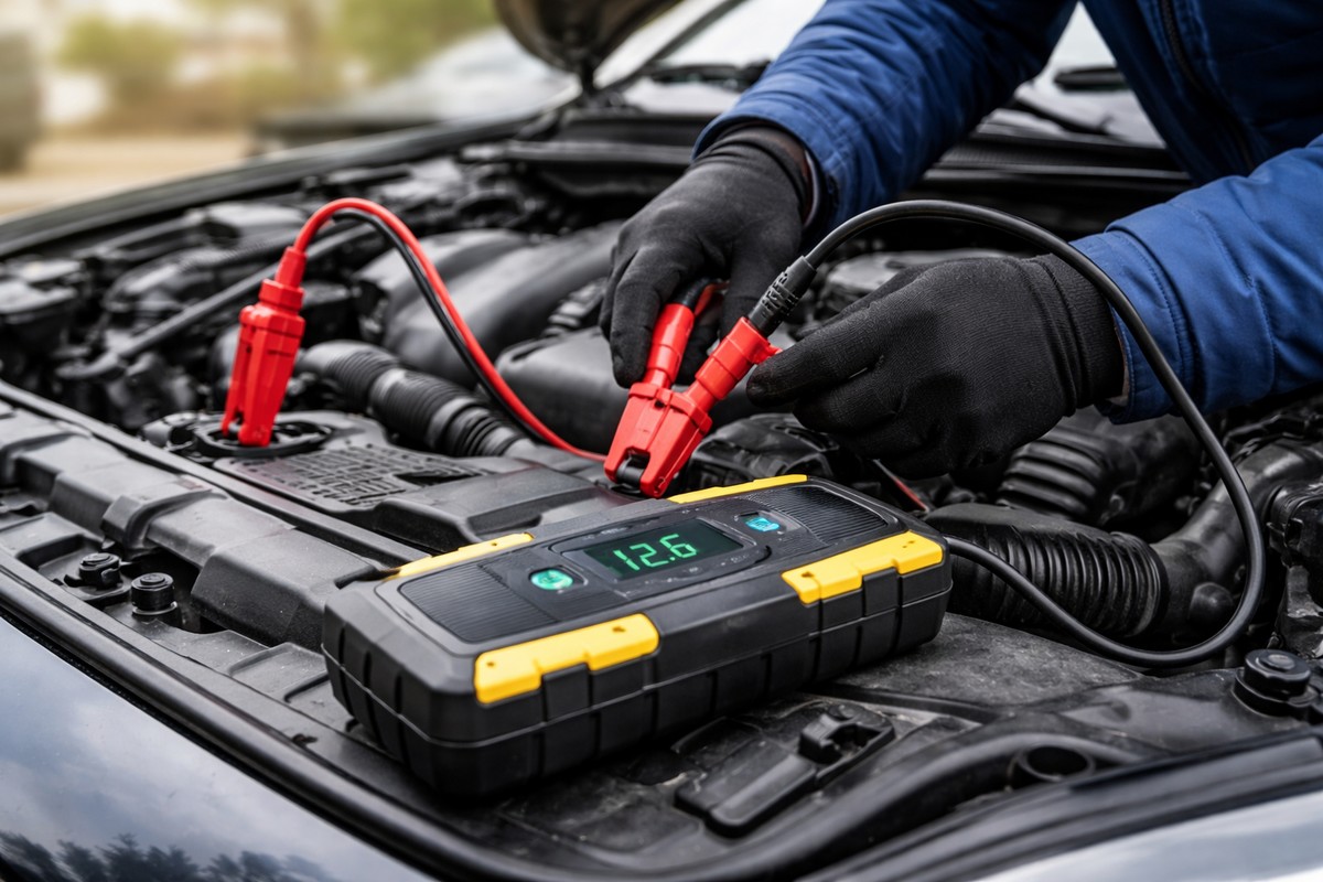Lemerült az akkumulátor? Így indítsa be az autót biztonságosan